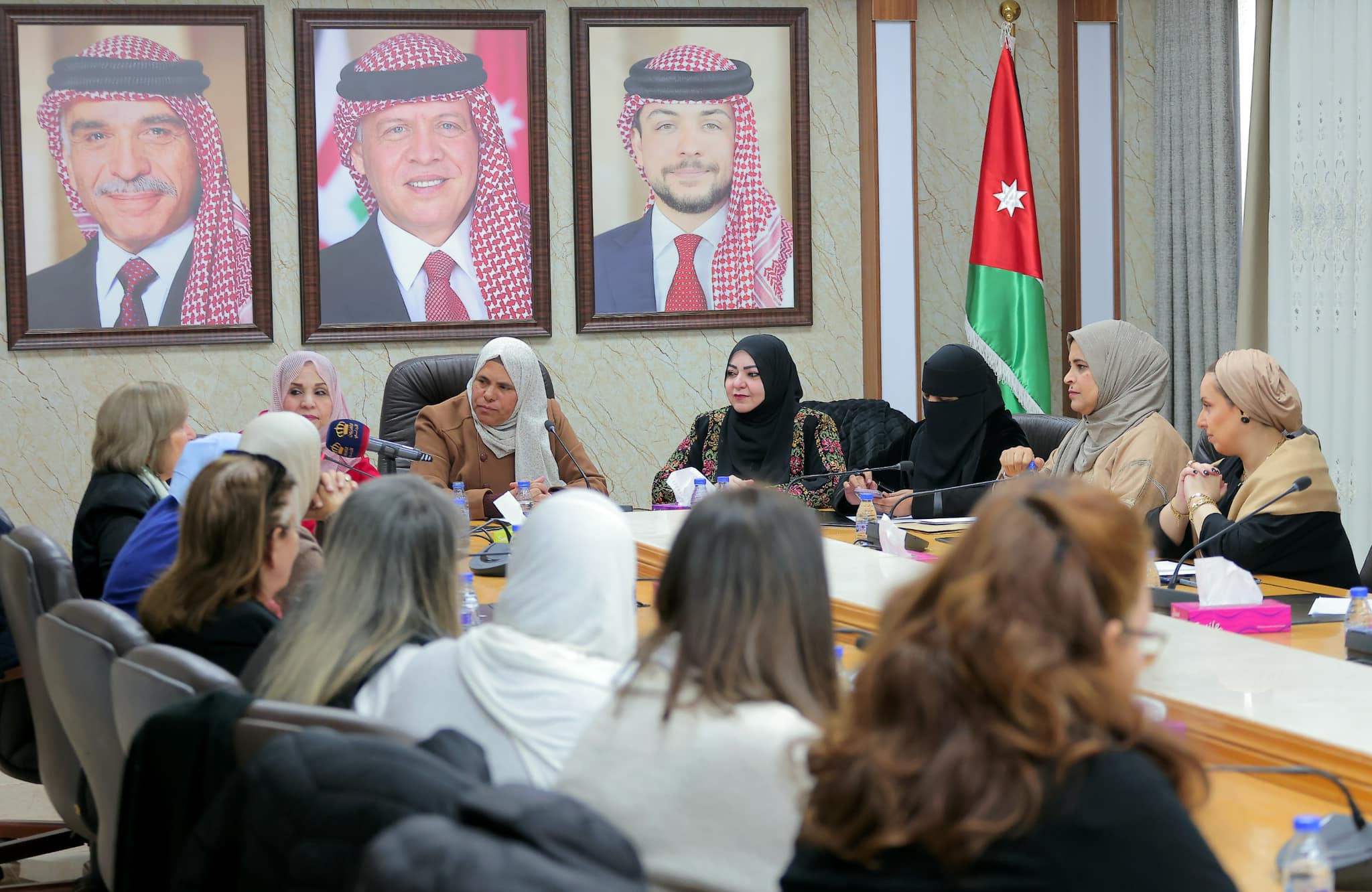 اللقاء مع ملتقى البرلمانيات الأردنيات